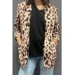 Veste blazer theme animalier leopard flou