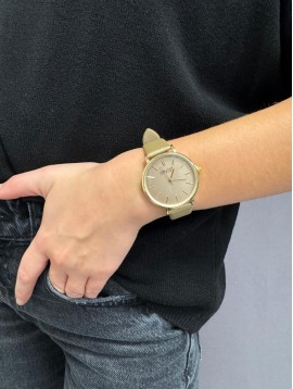 Montre - Bracelet simple et cadran rond minimaliste