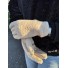 Gants effet mouton 