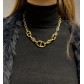 Collier Acier - Chaine avec grain de café différentes tailles