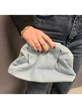 Pochette avec effet drapé