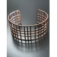 Stainless Steel Bracelet - Chequered.